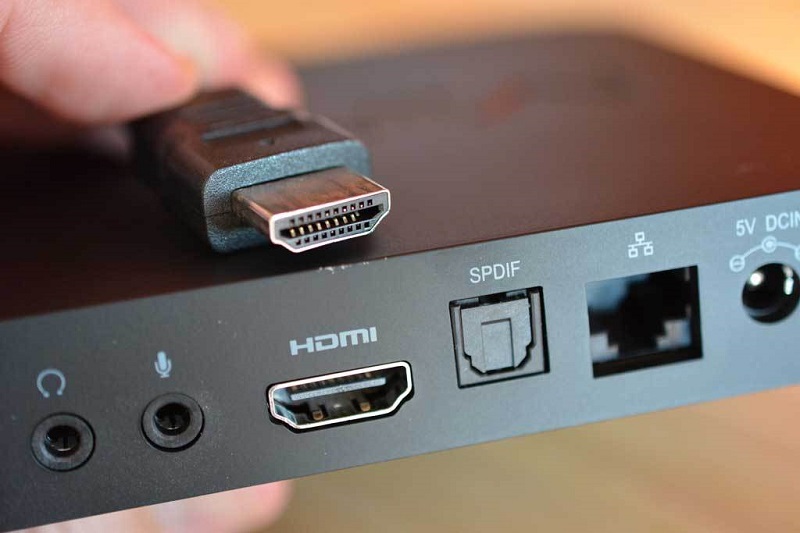 Connecting the HDMI android box