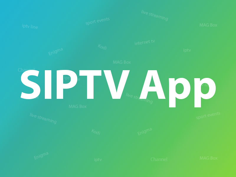SIPTV app